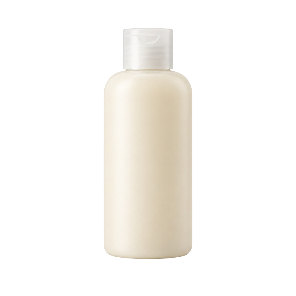 Brandless shampoo bottle with flip-top cap